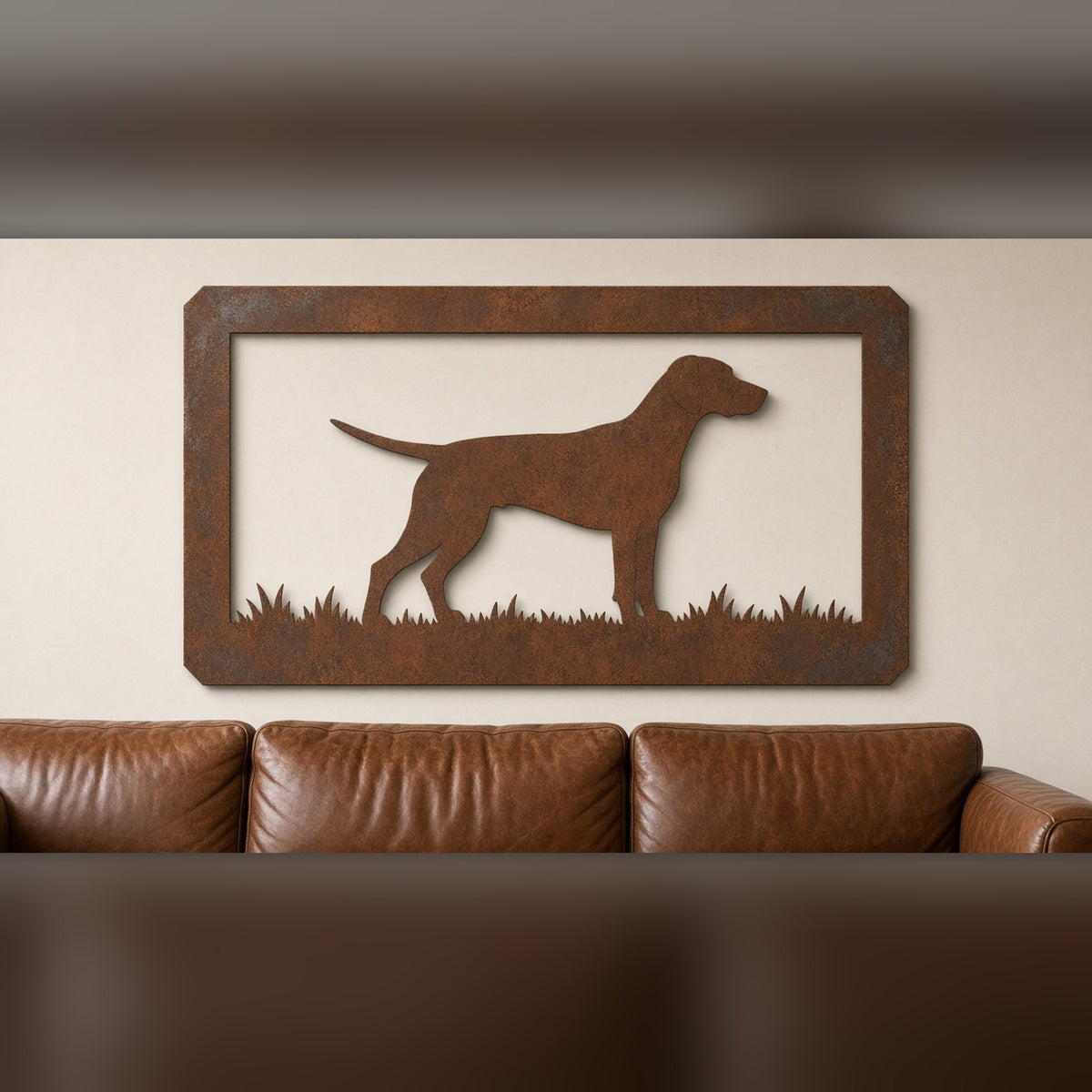 On Point steel wall art (design render)